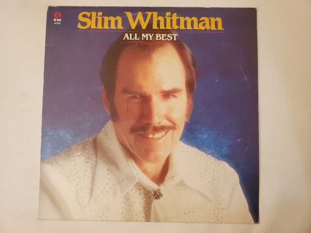 Slim Whitman All My Best vinyl record