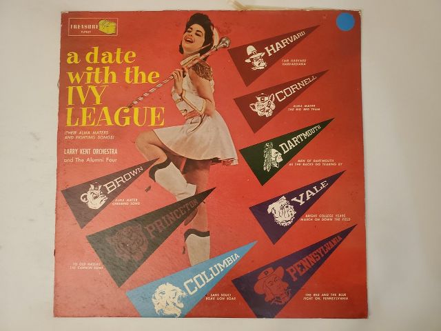Larry Kent Orchestra and The Alumni Four A Date with the Ivy League vinyl record