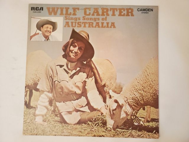 Wilf Carter Sings Songs of Australia vinyl record