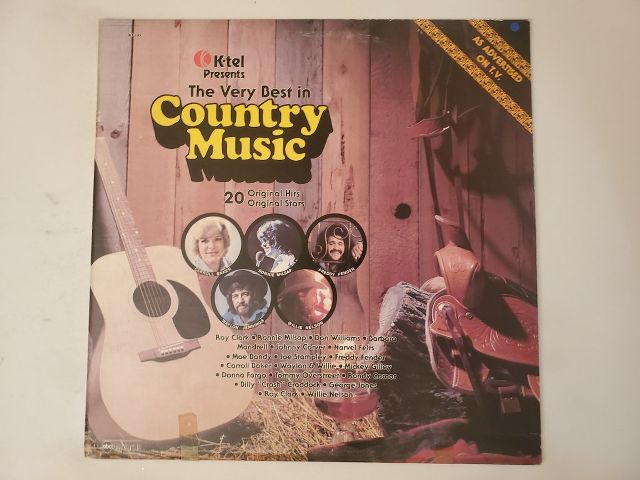 Various Artists The Very Best in Country Music vinyl record