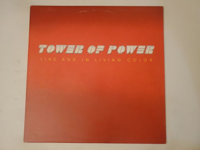 Tower of Power Live and in Living Color vinyl record