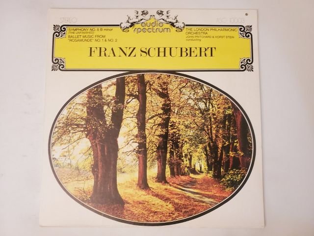 Franz Schubert Symphony No. 8 in B Minor (The Unfinished), Ballet Music from 'Rosamunde' No. 1 & No. 2 vinyl record