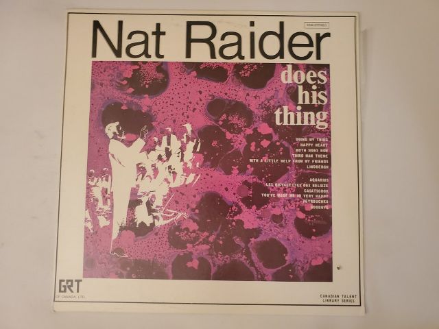 Nat Raider Nat Raider Does His Thing vinyl record