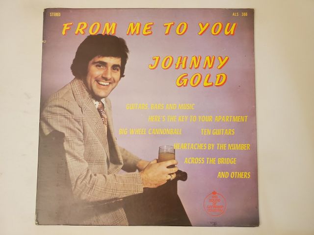 Johnny Gold From Me to You vinyl record