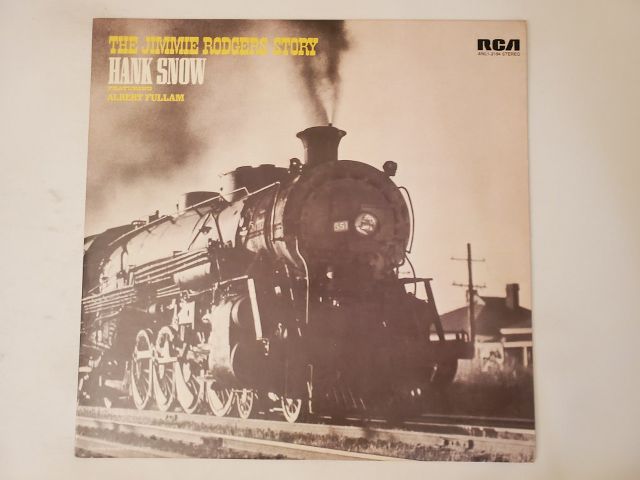 Hank Snow The Jimmie Rodgers Story vinyl record