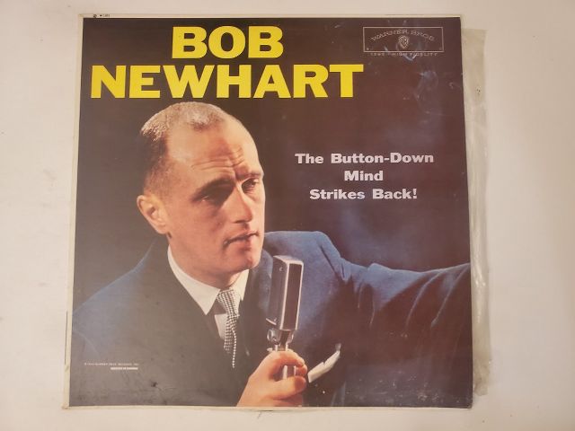 Bob Newhart The Button-Down Mind Strikes Back! vinyl record