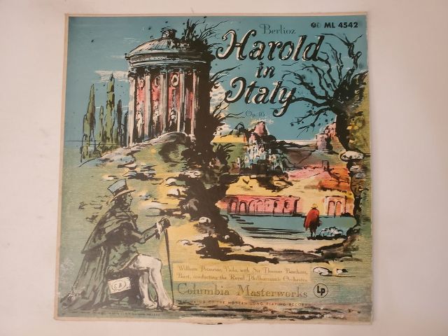 Berlioz Harold in Italy, Op. 16 vinyl record