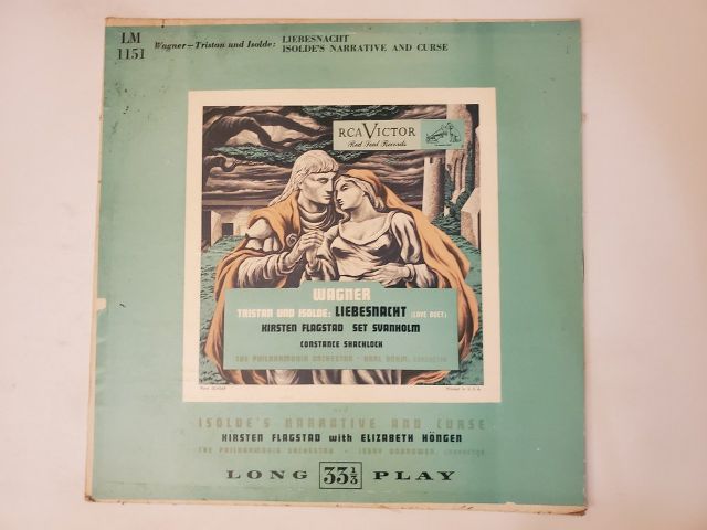 Kirsten Flagstad, Set Svanholm, Elizabeth H?ngen Wagner - Tristan und Isolde: Liebesnacht, Isolde's Narrative and Curse vinyl record