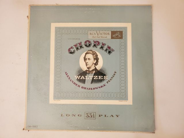 Alexander Brailowsky Chopin Waltzes (Complete) vinyl record