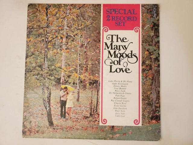 Various Artists The Many Moods of Love vinyl record