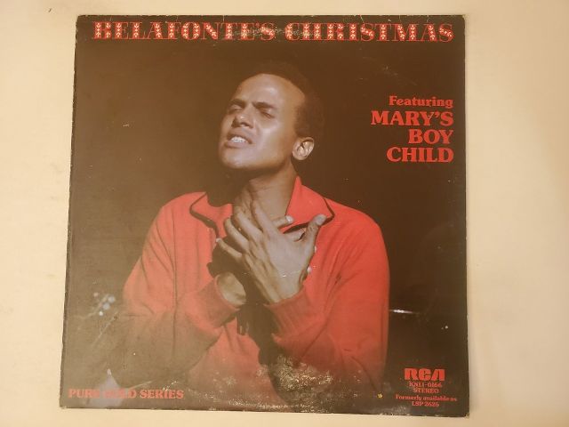 Harry Belafonte Belafonte's Christmas vinyl record