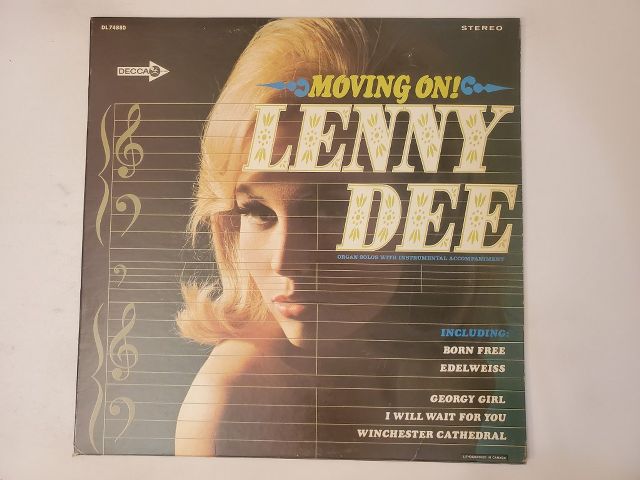 Lenny Dee Moving On! vinyl record