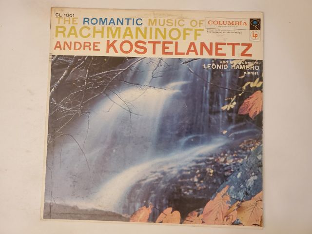 Andre Kostelanetz The Romantic Music of Rachmaninoff vinyl record