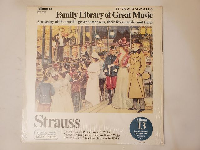 Strauss Family Library of Great Music, Album 13 vinyl record