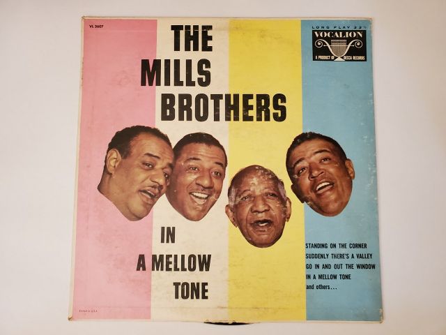 The Mills Brothers In a Mellow Tone vinyl record