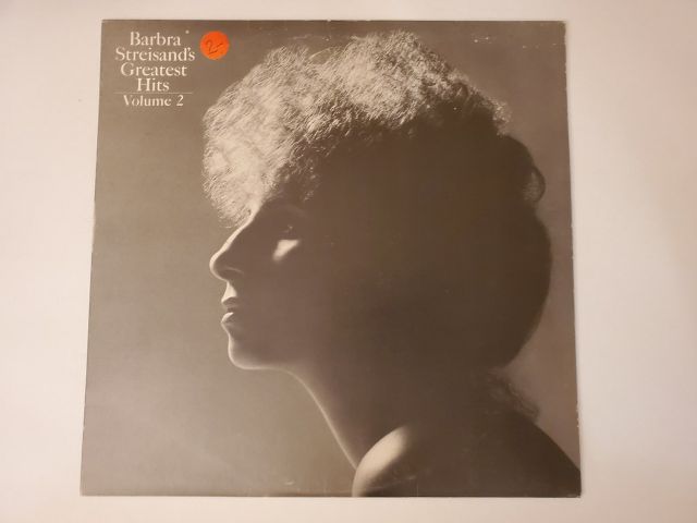 Barbra Streisand Greatest Hits Volume 2 vinyl record