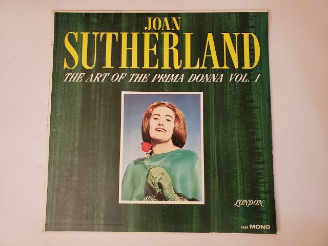 Joan Sutherland The Art of the Prima Donna Vol. 1 vinyl record