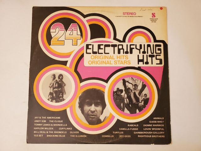 Various Artists Electrifying Hits vinyl record