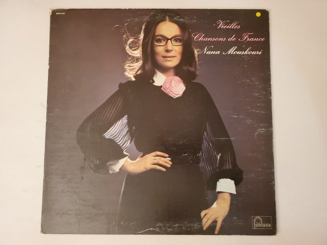 Nana Mouskouri Vieilles Chansons de France vinyl record