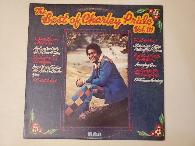 Charley Pride The Best of Charley Pride Vol. III vinyl record