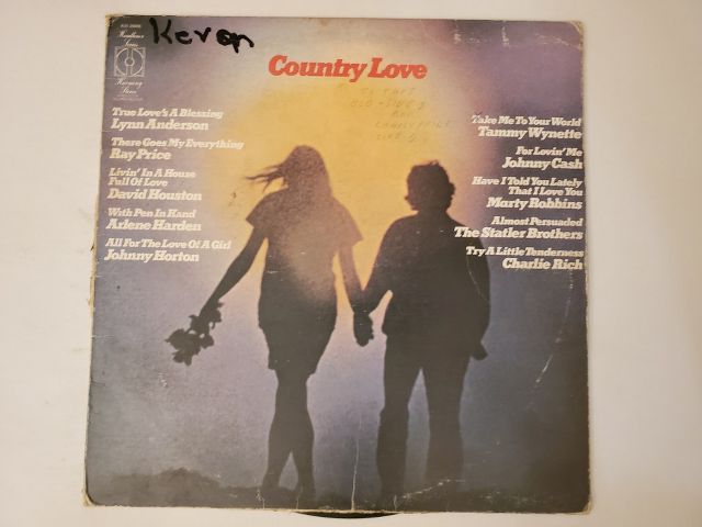 Various Artists Country Love vinyl record