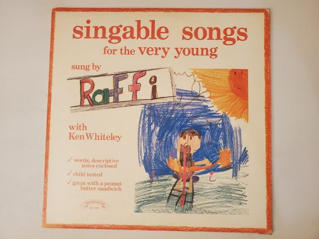 Raffi Singable Songs for the Very Young vinyl record