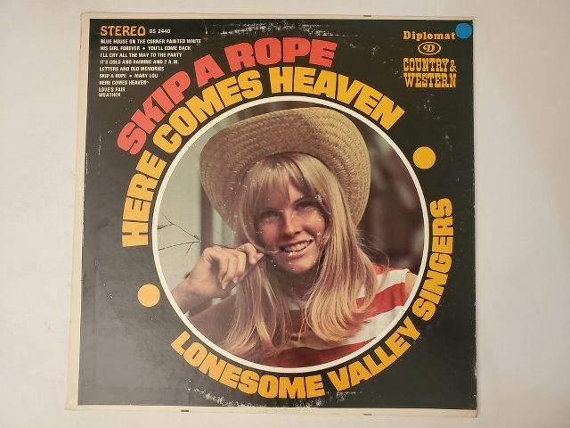 Lonesome Valley Singers Skip a Rope Here Comes Heaven vinyl record
