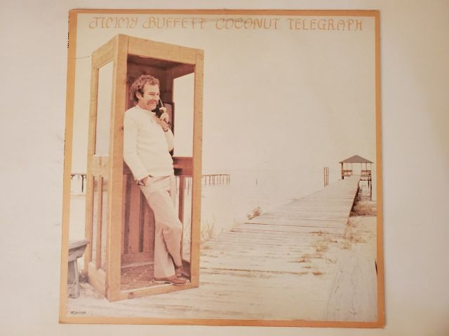 Jimmy Buffett Coconut Telegraph vinyl record