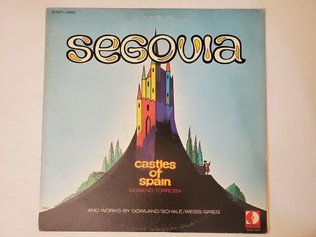 Andres Segovia Castles of Spain vinyl record