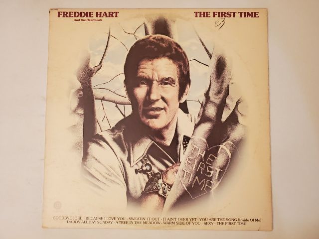 Freddie Hart and the Heartbeats The First Time vinyl record