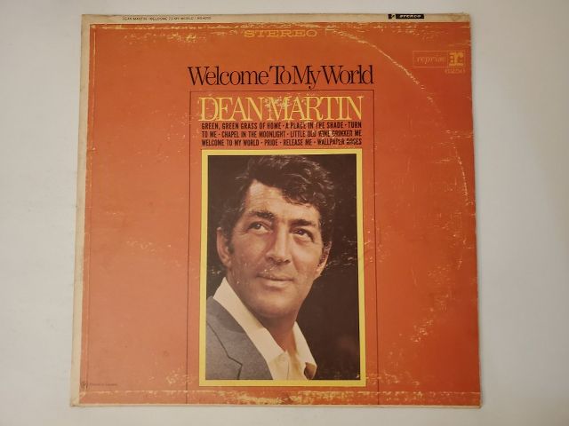 Dean Martin Welcome to My World vinyl record