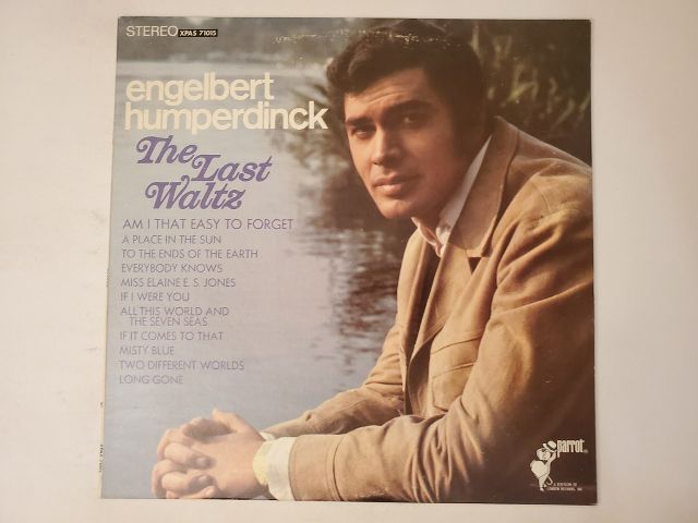 Engelbert Humperdinck The Last Waltz vinyl record