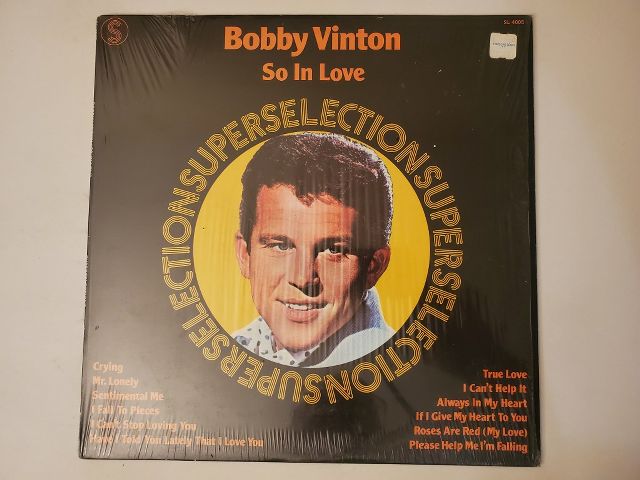 Bobby Vinton So In Love vinyl record