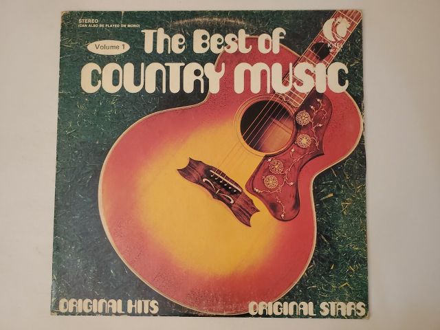 Various Artists The Best of Country Music Volume 1 vinyl record