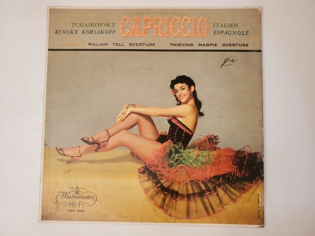 Various Artists Capriccio Italien, Espagnole vinyl record