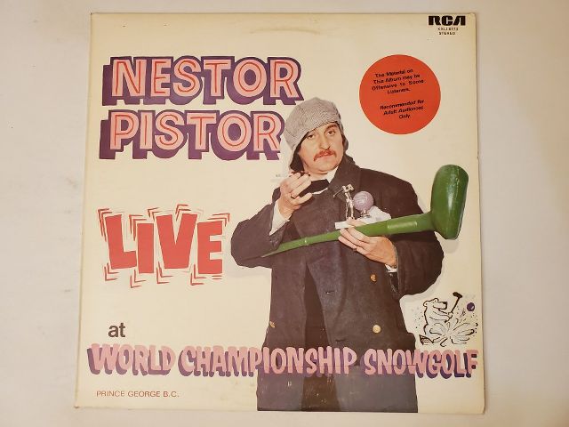 Nestor Pistor Live at World Championship Snowgolf vinyl record