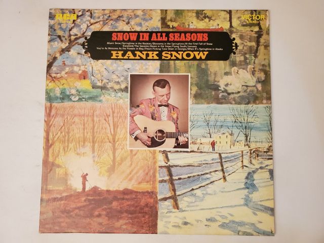 Hank Snow Snow in All Seasons vinyl record