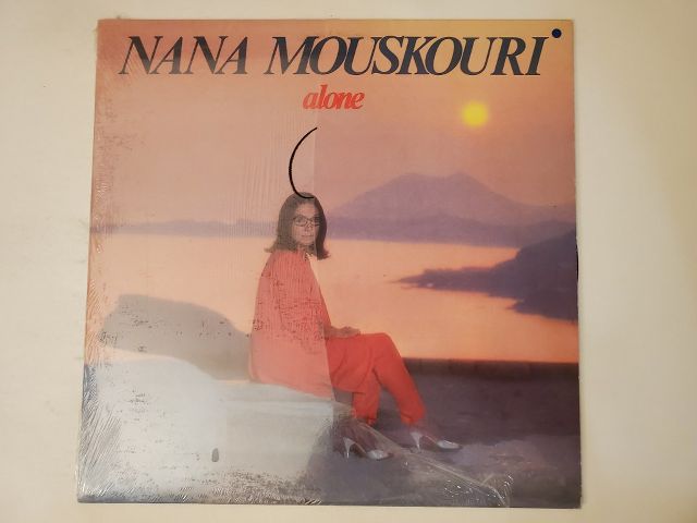Nana Mouskouri Alone vinyl record