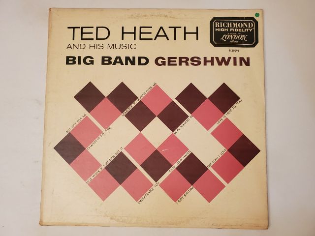 Ted Heath and His Music Big Band Gershwin vinyl record