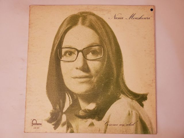 Nana Mouskouri Comme un soleil vinyl record
