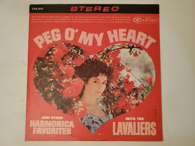 The Lavaliers Peg O' My Heart and Other Harmonica Favorites vinyl record