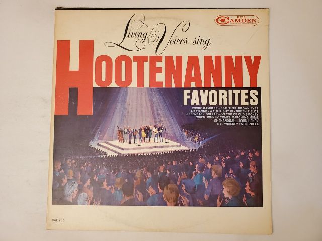 Living Voices Sing Hootenanny Favorites vinyl record