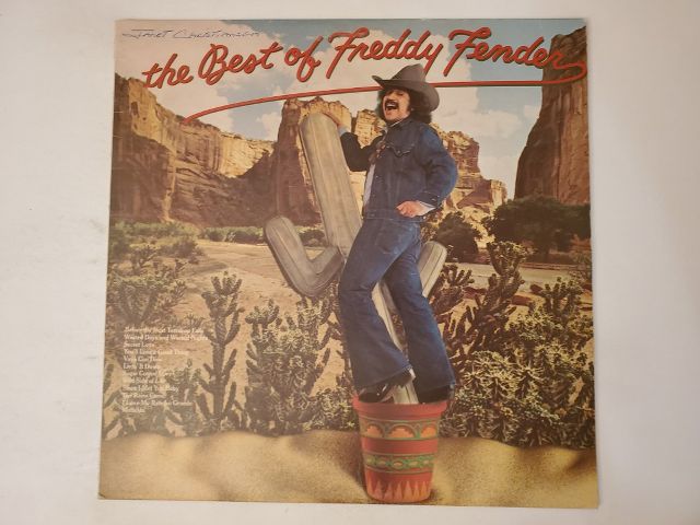 Freddy Fender The Best of Freddy Fender vinyl record