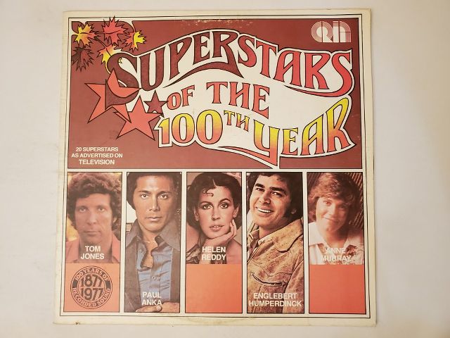 Various Artists Superstars of the 100th Year vinyl record