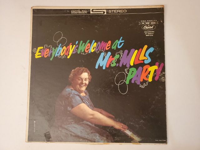 Mrs Mills Everybody's Welcome at Mrs. Mills Party vinyl record