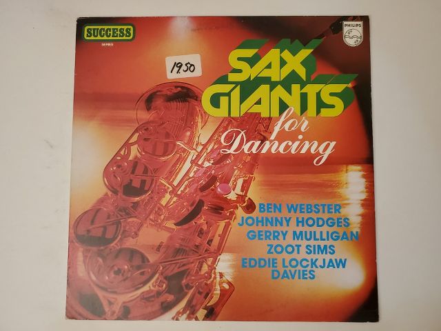 Various Artists Sax Giants for Dancing vinyl record