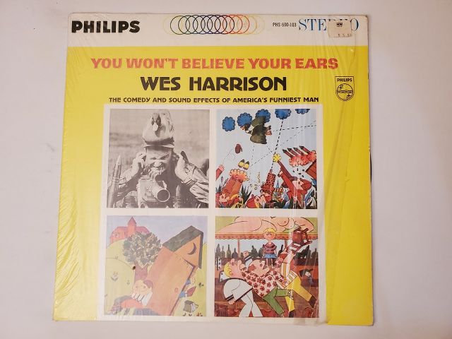 Wes Harrison You Won't Believe Your Ears vinyl record