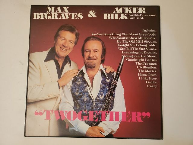 Max Bygraves & Acker Bilk Twogether vinyl record