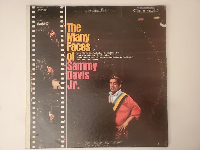 Sammy Davis Jr. The Many Faces of Sammy Davis Jr. vinyl record