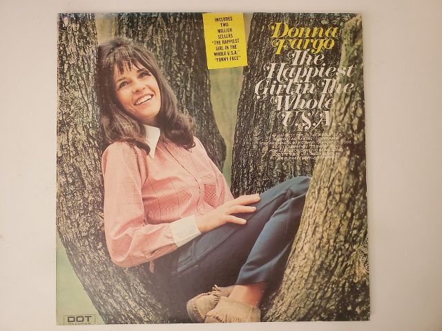 Donna Fargo The Happiest Girl in the Whole U.S.A. vinyl record